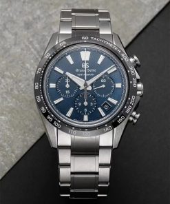 New Luxury Brand Grand Seiko Slgc001g Tentagraph Evolution 9 Collection Steel Strap Chronograph Quartz Watch For 1