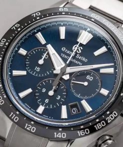 New Luxury Brand Grand Seiko Slgc001g Tentagraph Evolution 9 Collection Steel Strap Chronograph Quartz Watch For
