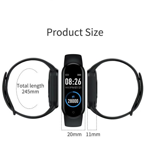 New Smart Watch Digital Men Women Bluetooth Fitness Tracker Watch Sport Heart Rate Blood Pressure For 5