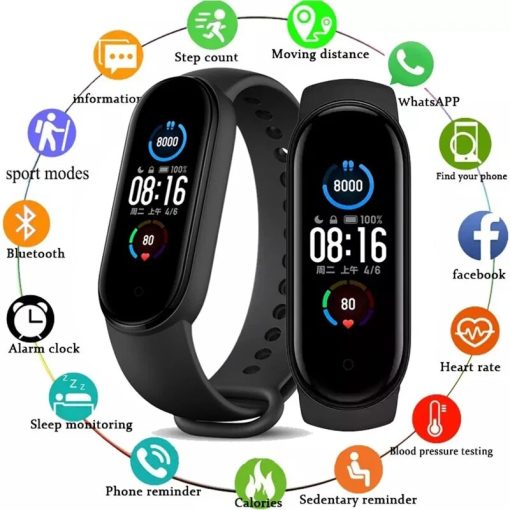 New Smart Watch Digital Men Women Bluetooth Fitness Tracker Watch Sport Heart Rate Blood Pressure For