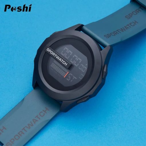 Poshi Sport Watch For Man Luxury Digital Wristwatch Stopwatch Luminous With Date Week Original Waterproof Clock 5