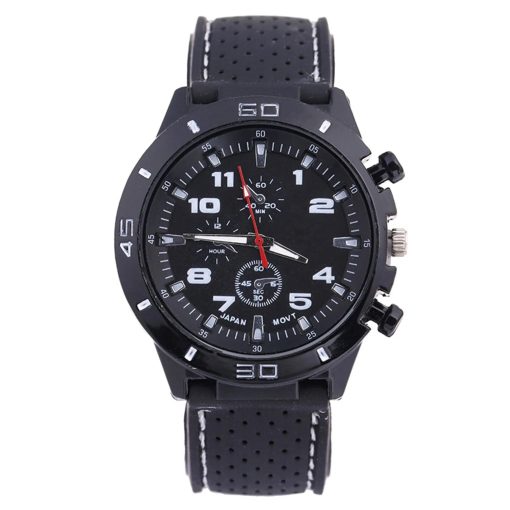 Quartz Watch Men Military Watch Sports Watch Silicone Strap Sports Watch Relogio Masculino Men 1