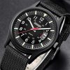 Reloj Hombre 2023 Fashion Mens Nylon Watches Luxury Men Army Military Quartz Watch Calendar Date Wristwatch