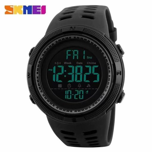 Skmei 1251 Sport Military Digital Men Watch Waterproof Electronic Countdown Mens Wristwatches Outdoors Clock 1560 Reloj 1