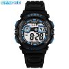 Synoke Men Student Movement Digital Watch Waterproof Fall Proof And Shock Resistant Multi Function Sports Watch