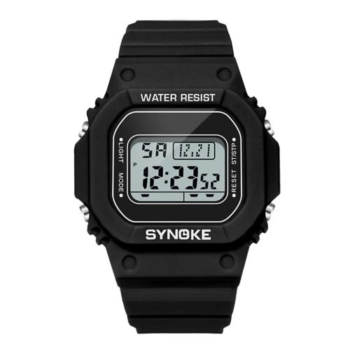 Synoke Outdoor Military Digital Watch For Men Fashion Retro Men Watch Sports Waterproof Men Watch Multifunctional 5