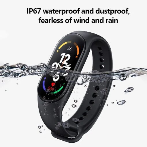 Sports Smart Watch Blood Oxygen Heart Rate Monitoring Full Screen Sport Long Battery Life Smart Band 3