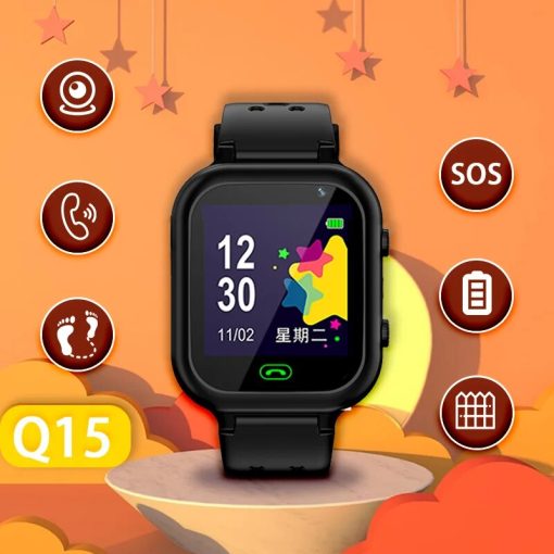 Stable Gps Tracker Kids Smart Watch With Sos Emergency Alarm Waterproof Support Sim Card Hd Call 2