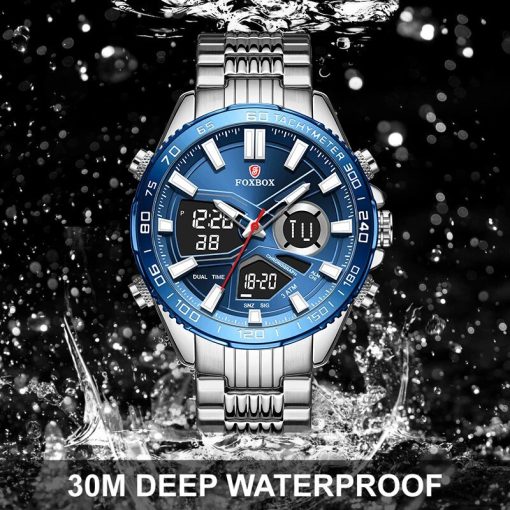 Top Brand Lige New Sport Military Men Watches Waterproof Luxury Digital Analog Alarm Clock Male Quartz 3