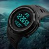 Uthai C26 Men S Digital Electronic Watch Sports Glow 49mm Large Dial Student Outdoor Adventure Trend