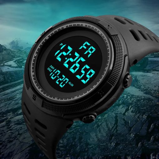 Uthai C26 Men S Digital Electronic Watch Sports Glow 49mm Large Dial Student Outdoor Adventure Trend