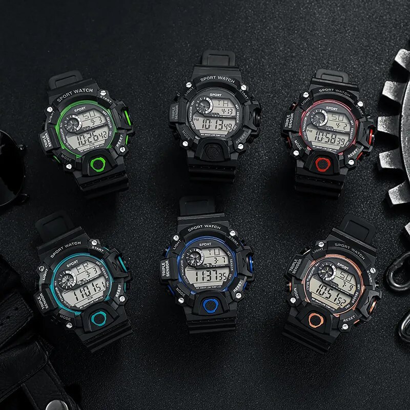 UTHAI-H117-Men-s-Watch-Fashion-Sports-Electronic-Wristwatch-Large-dial-Multifunctional-Waterproof-Luminous-Alarm-Male-5
