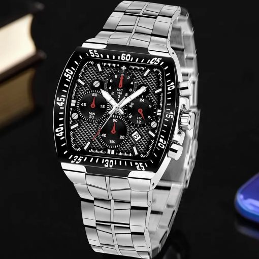 Wwoor New Luxury Citizen Men Watches Military Sports Quartz Wristwatches Waterproof Auto Date Chronograph Male Relogio 2