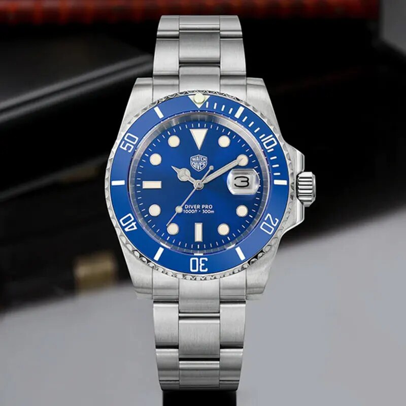Watchdives-WD1680Q-41mm-Men-Dive-Watch-Sapphire-Crystal-Quartz-Stainless-Steel-Watches-Waterproof-C3-BGW9-Luminous-2