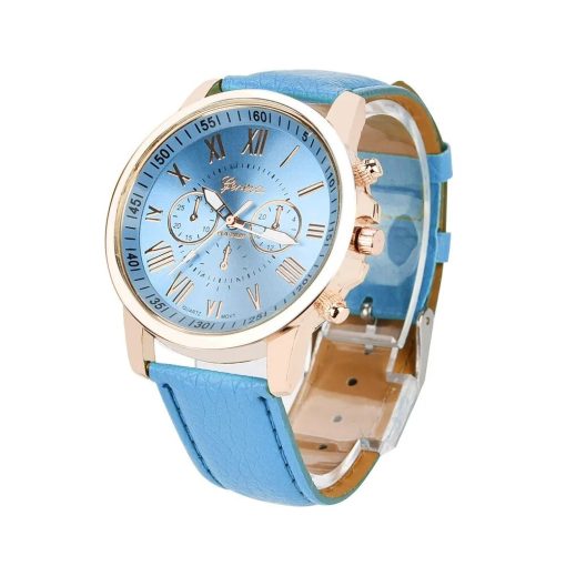 Women S Digital Wristwatches Roman Numerals Faux Leather Analog Quartz Watch Wristwatches Watches For Women Leather 1