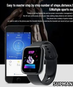 Y68 Real Step Count Fashion Smart Sports Watch Fitness Tracker Sports Watch Android Ios Smart Bracelet 13