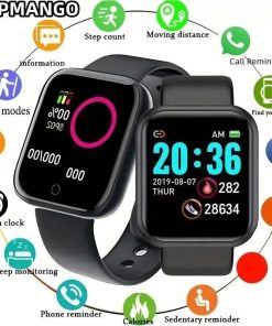 Y68 Real Step Count Fashion Smart Sports Watch Fitness Tracker Sports Watch Android Ios Smart Bracelet 7