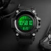 Yikaze 50mm Big Dial Sports Watches Military Countdown Stopwatch Sport Watch Led Digital Men S Watch