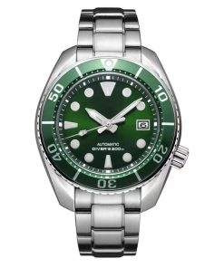 For Seiko Prospex 3rd Gen Sumo Diver S 200m Automatic Green Dial Watch Spb103j1