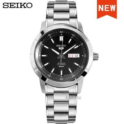 Seiko Watch Men 5 Automatic Watch To Luxury Brand Waterproof Men S Steel Strap Analogue Dual 5