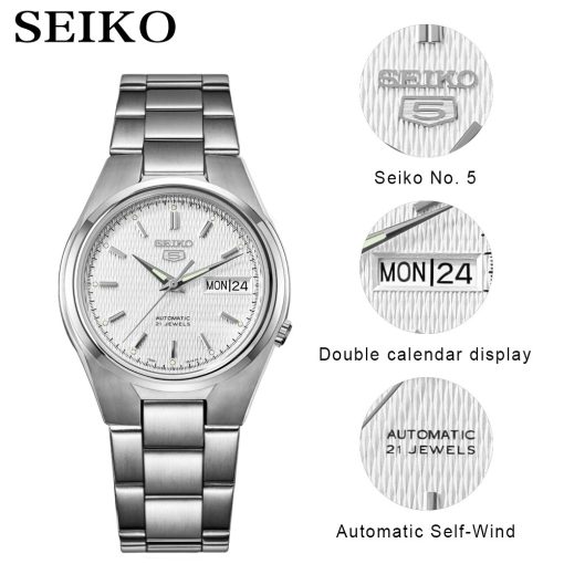 Seiko Watch Men 5 Automatic Watch Top Brand Luxury Sport Men Watch Set Waterproof Mechanical Military 3