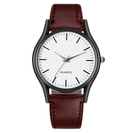 Watch For Men Fashion Business Design Hand Watch Leather Watch Erkek Kol Saati 3