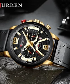 Luxury Dropshipping Chronograph Curren 8329 Fashion Quart Watch Mens Sport Military Waterproof Men Watches Leather Male